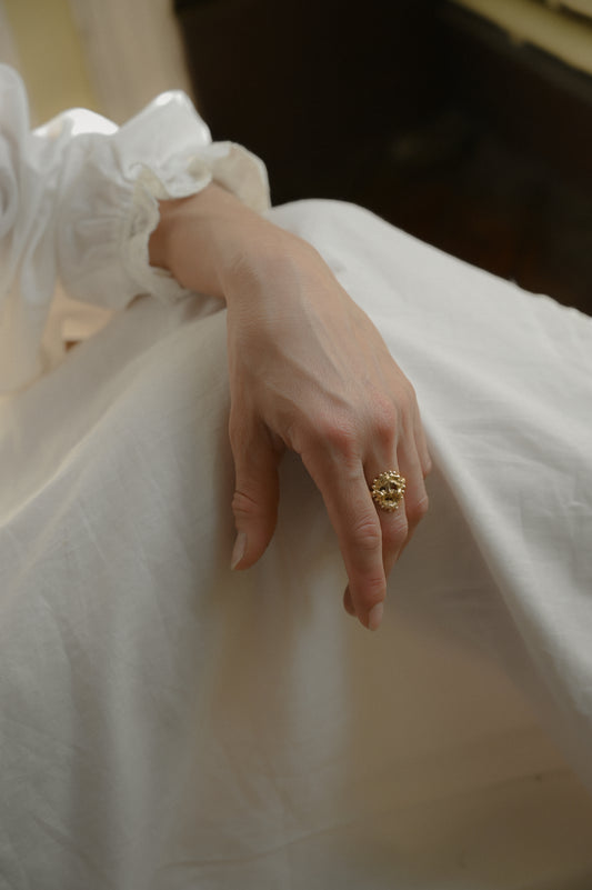 Face No.1 / 18k Gold