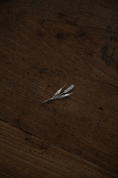 Wheat Brooch / Silver