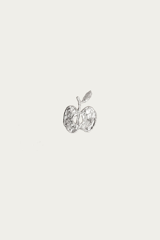 Apple brooch / Silver