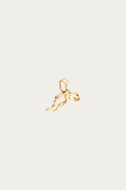 Small Bow brooch / Gold plated